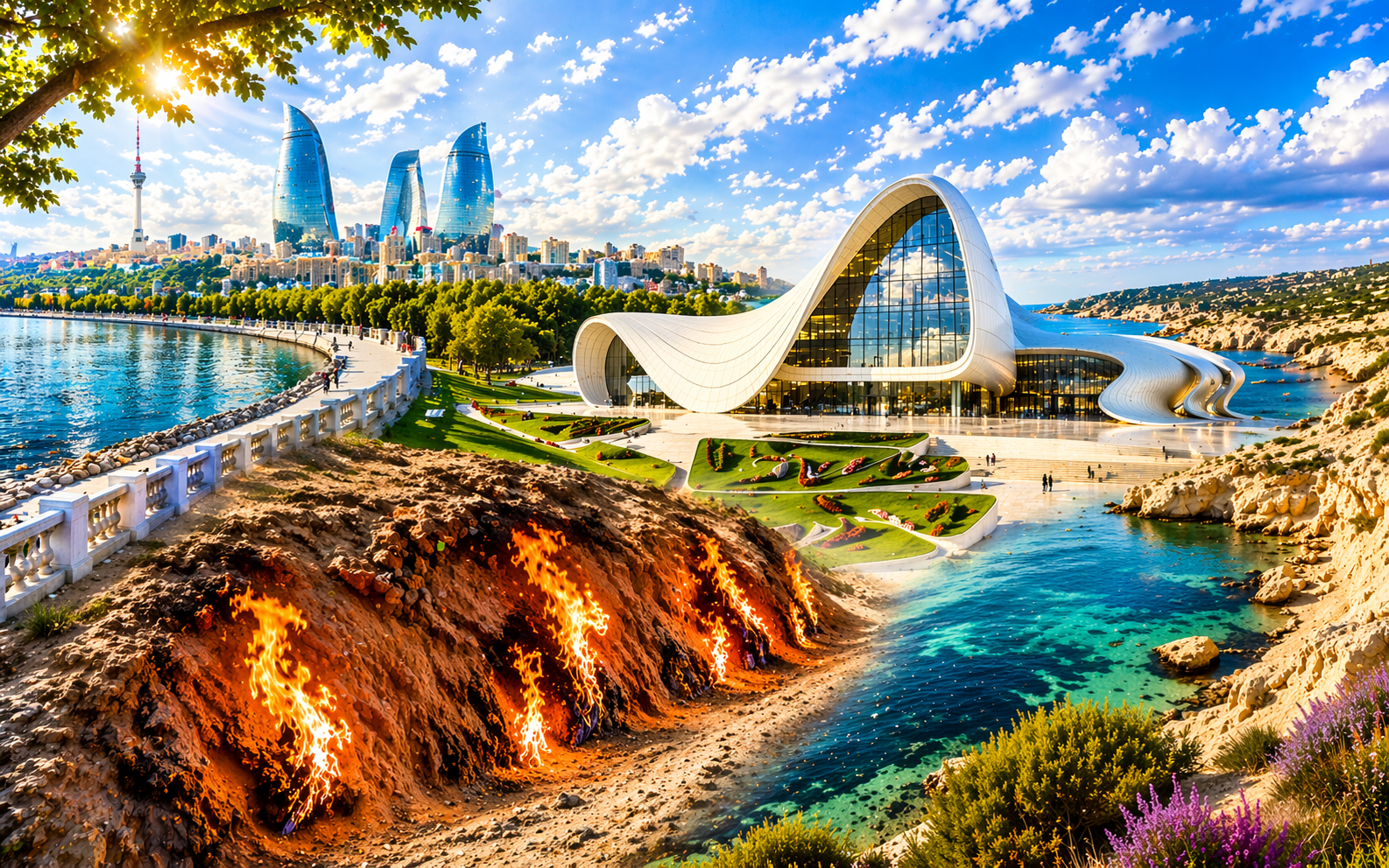 Azerbaycan-Bakü Turu