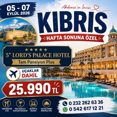 İzmir Çıkışlı Kıbrıs Turu
